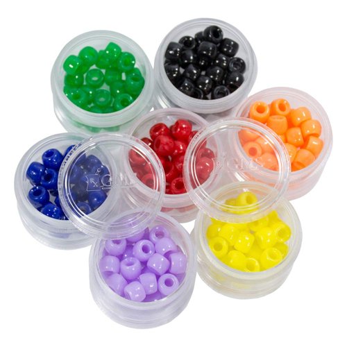 GMS 7 Day Stackable Pill Case for Organizing Medication, Supplements, and Vitamins | Durable Plastic Weekly Pill Organizer, Great for Travel | Small (Clear)