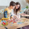 Dinosaur Escape Jumbo 48 Piece Puzzles for Kids Ages 4-6, Educational Preschool Floor Puzzles for Kids Ages 3-5 with Bonus Puzzle Sticker Sheets, Ideal Learning Toy Gift for Kids Ages 8-10