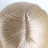 HSPCYGG Bob Wigs Short Daily Blonde Wig with Bangs 14" Straight Synthetic Halloween Costume Cosplay Wigs for Women