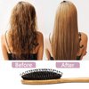 Hair Brush Comb Set Boar Bristle Hairbrush for Curly Thick Long Fine Dry Wet Hair,Best Travel Bamboo Paddle Detangler Detangling Hair Brushes for Women Men Kids Adding Shine Smoothing Hair