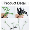 Framendino, 20 Pack Funny Bean Sprout Hair Clips Plant Grass Hair Barrette for Women