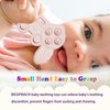 BIGSPINACH Baby Video Game Controller Teether Toy Funny Baby Teething Toys for Babies Gamer Controller（Black