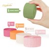 NICROLANDEE 5 Rolls Pastel Crepe Paper Streamers Backdrop Decorations for Easter Decorations, Birthday, Wedding, Garden Party, Bridal Shower, Baby Shower, Spring Home Decor