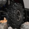 DJCRAWLER Super Soft Sticky 1.0 Wheel Tires Mud Tires 60 * 25mm for 1/18 1/24 RC Crawler Axial SCX24 FMS FCX24 Enduro24 Bronco Defender K10 RC Car Upgrade Wheel Parts