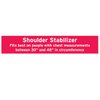Cramer Shoulder Stabilizer For Shoulder Sprains, Strains, Injuries, Rotator Cuff Support, Dislocated Shoulders, Tendinitis, Shoulder Pain, Shoulder Brace, Shoulder Support, Shoulder Compression, Black