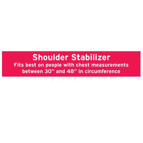 Cramer Shoulder Stabilizer For Shoulder Sprains, Strains, Injuries, Rotator Cuff Support, Dislocated Shoulders, Tendinitis, Shoulder Pain, Shoulder Brace, Shoulder Support, Shoulder Compression, Black