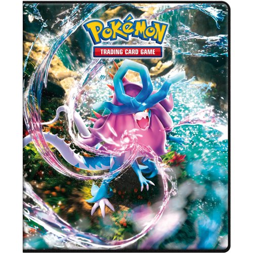 Ultra PRO - 9-Pocket Portfolio for Pokémon Scarlet and Violet - Walking Wake and Iron Leaves, Collectible Trading Card Storage Organizer Protection Solution