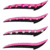 Uranian Eyeliner Stickers Glitter Eyeliner Stickers with Rhinestones Instant Adhesive Eye Line Strip Reusable Eyeshadow Stickers Colorful Eyelid Tape for Party Makeup Tool for Women (Pink)