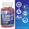 Super B Complex Gummies with Vitamin C & Folic Acid, Extra Strength Vitamin B Gummy Supplement with Niacin, B6, Folic Acid, B12, Biotin, Nature's Energy Immune Support Supplements - 60 Gummies