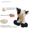 CHELEI2019 9" Cow Stuffed Animals Soft Cuddly Cow Plush Stuffed Animal Toy for Kids