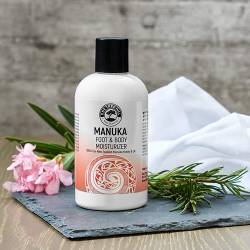 One Tree Hill Manuka Foot & Body Moisturizer | Manuka Honey & Essential Oil Blend | 9 Fl Oz