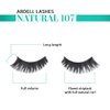 Ardell Natural Lashes False Eyelashes 107 Black (4 pack)