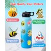 200Pcs Water Bottle Stickers for Kids, Cute Stickers for Water Bottles, Vinyl Waterproof Stickers Aesthetic Laptop Sticker Pack Classroom Prizes Skateboard Stickers for Kids Teens Girls Students