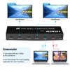 4K@60Hz HDMI Switch Splitter 2 in 4 Out with Remote, avedio links 2x4 HDMI Splitter Switcher 4K with SPDIF & 3.5mm Audio,Support 4K,3D,1080p,HDCP2.2,HDR 10 for PS4,Xbox,Fire Stick,etc