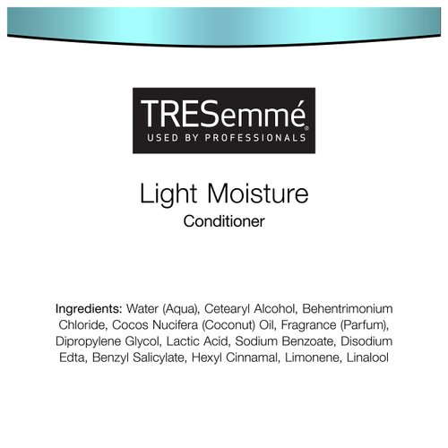 TRESemmé Pro Pure Conditioner For Daily Moisture Light Moisture Silicone Free Conditioner 16 oz