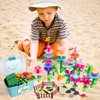 Toys Gifts for Toddlers Boys Girls Age 2 3 4 5 6,167 PCS Dinosaur Flower Garden Building Blocks,STEM Fine Motor Skill Stacking Games,Christmas First 1st Birthday Gifts for Preschool Kids 2+ Years Old