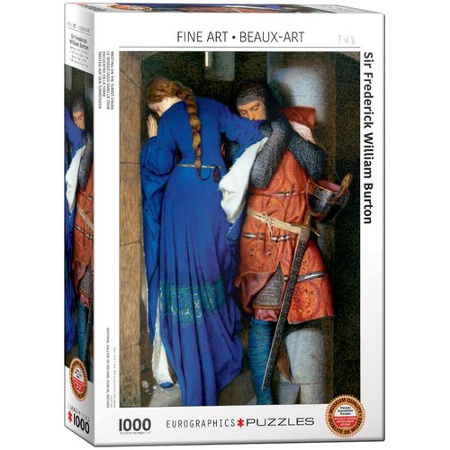 EuroGraphics Meeting Turret Stairs by Frederick William Burton 1000 Piece Puzzle (6000-3682)