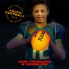 Light Up Youth Football - Glow in the Dark Ball - Outdoor Sports Birthday Gifts for Boys 8-15+ Year Old - Kids Teenage Youth Easter Gift Ideas Activity - Boy Toys Stuff Ages 8 9 10 11 12 13 14 15