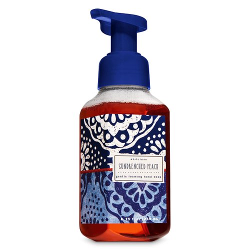 White Barn Gentle Foaming Hand Soap 8.75 fl oz / 259 mL (SUNDRENCHED PEACH)