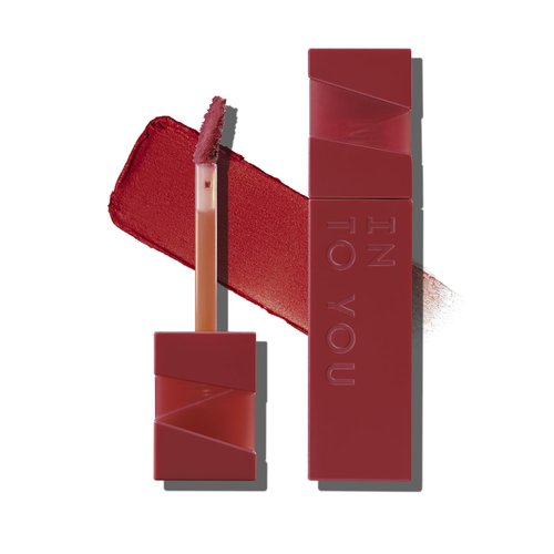 INTO YOU Matte Lipstick Velvet Lip Stain Lip Mud Long Lasting Waterproof Lipstick Lip Gloss Makeup Moisturizing Lipstick for Women (L-Rd01)