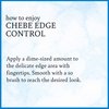 Camille Rose Black Castor Oil & Chebe Edge Control, Strengthening and Smoothing Hair Gel for Shine and Sculpting, 2 oz