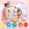 Toddler Girls Toys 2 3 4 5 Year Old Birthday Gifts, Richgv Talking Flash Cards for Toddlers 1-2-3-5 Years Old Interactive Pocket Speech Learning Activity Toys Gifts for Girls Age 2+ Must Haves