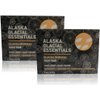 Alaska Glacial Essentials 2-pack Glacial Mineral Soap Bar BERGAMOT-LEMONGRASS-MANDARIN-LAVENDER Exfoliates Dead Skin Cells, Detoxifies Pores, Softens Skin 4oz