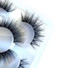Sunniess False Eyelashes 8D Faux Mink Lashes 100% Handmade Reusable Natural Look Fake Eye lashes Cat-Eye Fluffy Wispy Lashes Dramatic Long Thick Volume Soft Lashes Packs (8d17)