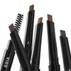 BBIA Last Auto Eyebrow Pencil 5 Colors – No Sebum Brow Definer Retractable Pencil with Dual-Sided Brush Waterproof Longlasting Shape & Define & Fill Eye Brow Vegan Korean Makeup (03 COCOA BROWN R)