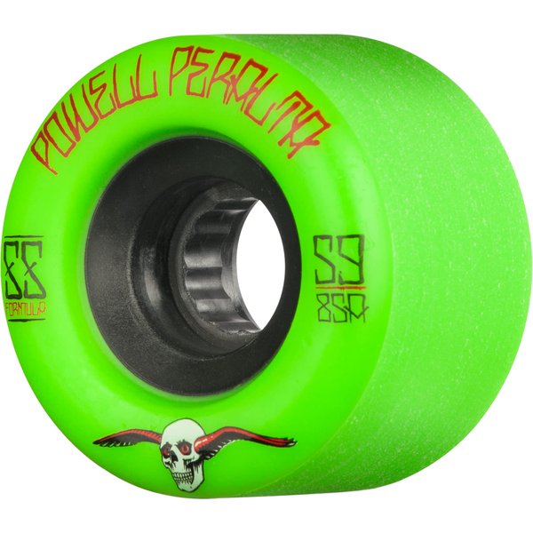 Powell Peralta G-Slides 85A Skateboard Wheels, 59mm, Green