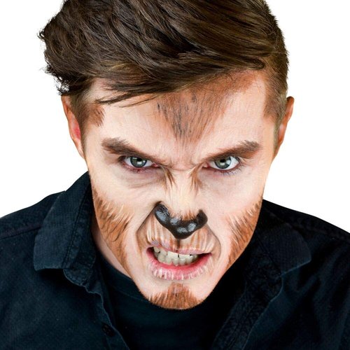 Woochie Water Activated Makeup - Professional Quality Halloween and Costume Makeup - (Brown, 0.1 oz)