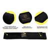 Beaute Seoul Spa Facial Headband Washing Makeup Cosmetic Shower Wrap Head Non-slip Stretchable,Terry Cloth Headband Adjustable Towel with Magic Tape 1 Piece Black