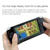 4.3" 8GB 128Bit Retro Portable Handheld Video Game Console Built in 1000+ Games 8 Bit Game Player Handheld Game Console Dual Wireless Controller Gamepad HD&AV TV Output(White)