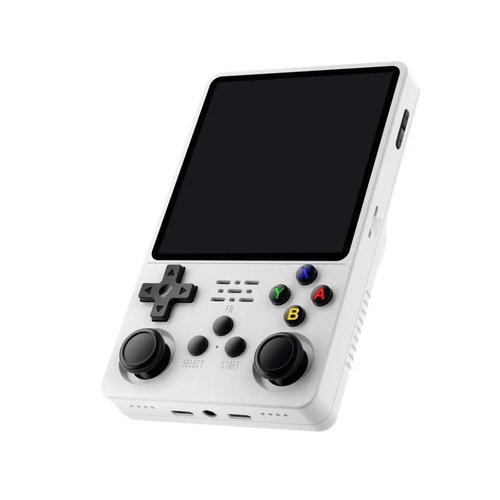 R36S Retro Handheld Game Console, 3.5 Inch IPS Screen, with 64G Built-in 20000+ Classic Games, 20 Game Console Emulators, Open Source Linux System