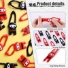 Shindel 40PCS Flying Ninjas, Elastic Slingshot Ninja Toys for Kids Goodie Bag Fillers, Classroom Treasure Box Carnival Prizes, Funny Stretchy Finger Toys Party Favors, Christmas Stocking Stuffers