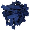 Hair Ties 20 Elastics Ponytail Holder Set No Crease Ribbon Bands (Navy)