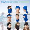 6 Pack Neck Gaiter Balaclava Bandana Gator Face Mask Scart Cover Breathable Sun Protection Headwear for Men Women (6 Pack Multicolor)…