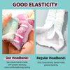 LEOBRO Spa Headband, Skin Care Headband, Makeup Headbands for Women Teen Girls, Headband for Washing Face, Hair Band for Washing Face, with Hair Scrunchies