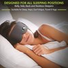 Sleepy Panda Bamboo Sleep Mask - Luxuriously Soft & Light Breathable Bamboo Fabric - 100% Blackout Dry Eye Protection Mask - Best for Side, Back & Front Sleeping Positions - Free Bonus Ear Plugs