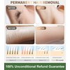 IPL Laser Hair Removal Device Permanent Painless Remover Reduction in Hair Regrowth for Women and Man at Home Whole Body Armpits Back Legs Arms Face Bikini Line, Corded