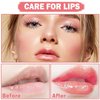 Melemando Hydrating Lip Glow Oil 7 Colors Moisturizing Lip Oil Gloss Not Greasy Transparent Plumping Lip Gloss Nourishing Repairing Lip Oil Tinted for Lip Care and Dry Lips (Colors 07)