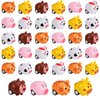 33 Pcs Mini Animal Pull Back Toy Cars for Boys Girls Kids Toddlers, Party Favors Teacher Classroom Treasure Box Prizes, Pinata Fillers, Goodie Bag Stuffers, Bulk Toys for Easter Valentine