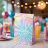 Outego Tie Dye Party Favor Bags Tie Dye Goodie Bags Tie Dye Party Favors for Kids Tie Dye Birthday Party Supplies