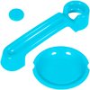 E-cowlboy Door Handle Cover Inserts+Tailgate Handle Cover+Recess Guard for 2007-2018 Jeep Wrangler JK JKU Sports Sahara Freedom Rubicon Unlimited Exterior Accessories (Light Blue 15PCS)