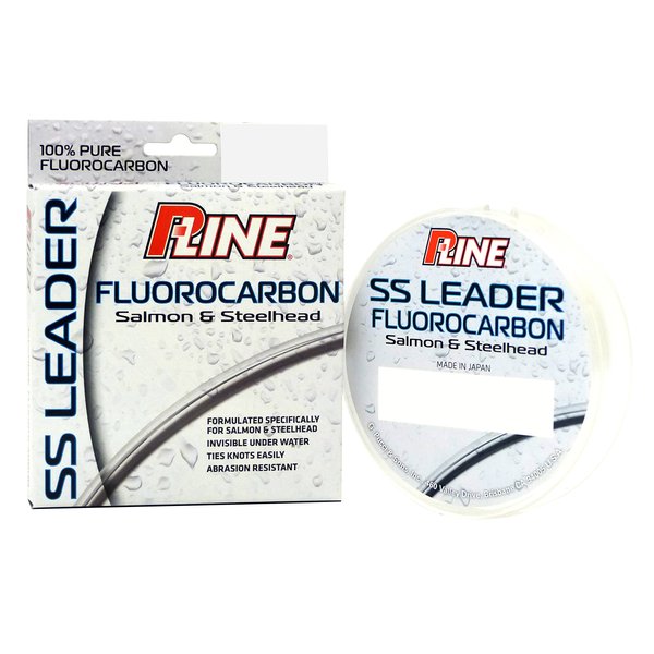 P-Line Salmon/Steelhead Select Fluorocarbon 100 yd Leader Material, 8 lb, Clear