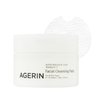 AGERIN Facial Cleansing Pads - Daily Oil & Makeup Remover Cotton Pads, Gentle Cleansing, Hydrating, Dirt & Impurities Removal Without Tugging - Vegan, Non-Irritating, 50pads