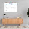 Calendar 2024-2025 - Wall Calendar Runs April 2024 to June 2025-15 Months Calendar Planner with Thick Paper for Planning and Organizing for Home or Office, Blue Hanging Calendar, 8.5 x 11 Inches