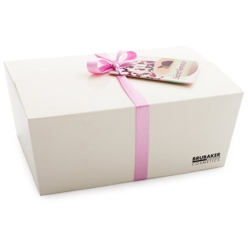 BRUBAKER Cosmetics 6 Handmade Secret Romance Spa Bath Bombs Bath Melts Bath Truffles Gift Set - All Natural Vegan, Organic Shea Butter, Cocoa Butter and Olive Oil Moisturize Dry Skin