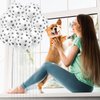 Abeillo 20 Pieces Dog Paw Balloons Funny Paw Print Balloons Pet Latex Balloons for Children's Birthday Western Cowboy Farm Party Decoration Supplies