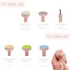 Baby Nail File Electric Baby Nail Trimmer - Jaybva Safe Baby Nail Clippers Cutter for Newborn Children Kids with 6 Cushions Pink